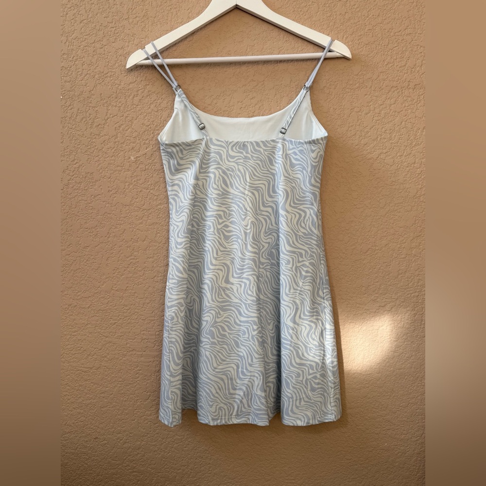 Abercrombie & Fitch Women’s White and Blue Slip Dress Size XS - Picture 2 of 8